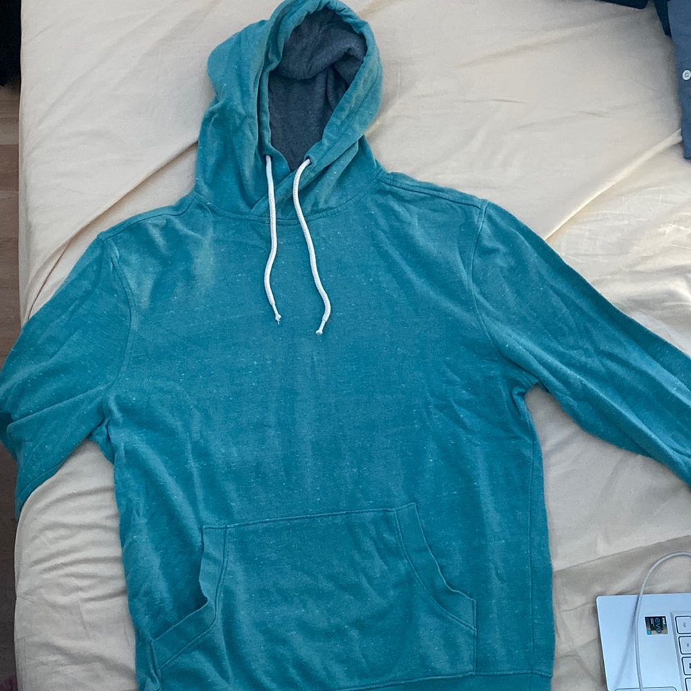 Urban Pipeline Turquoise Soft Hoodie Small